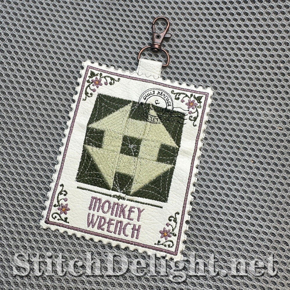 SDS4856 Monkey Wrench Quilt Stamp