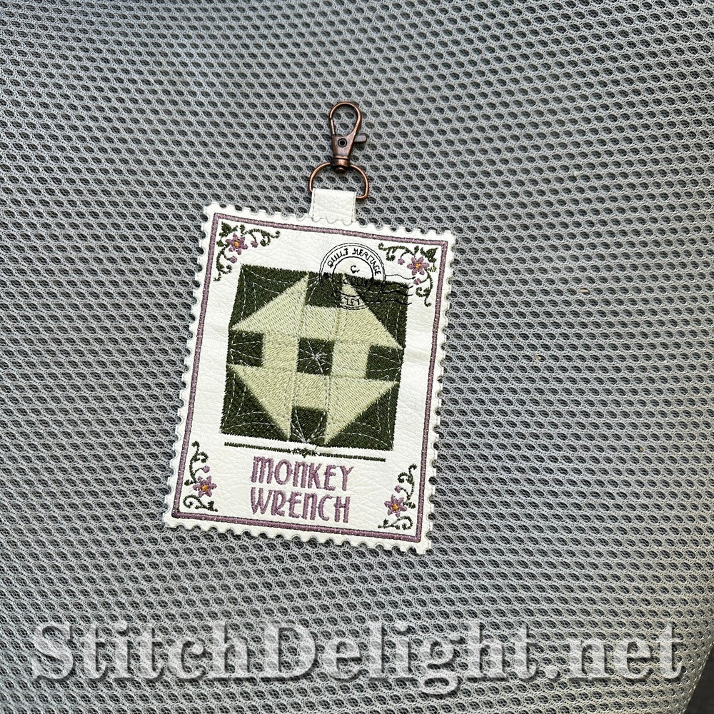 SDS4856 Monkey Wrench Quilt Stamp