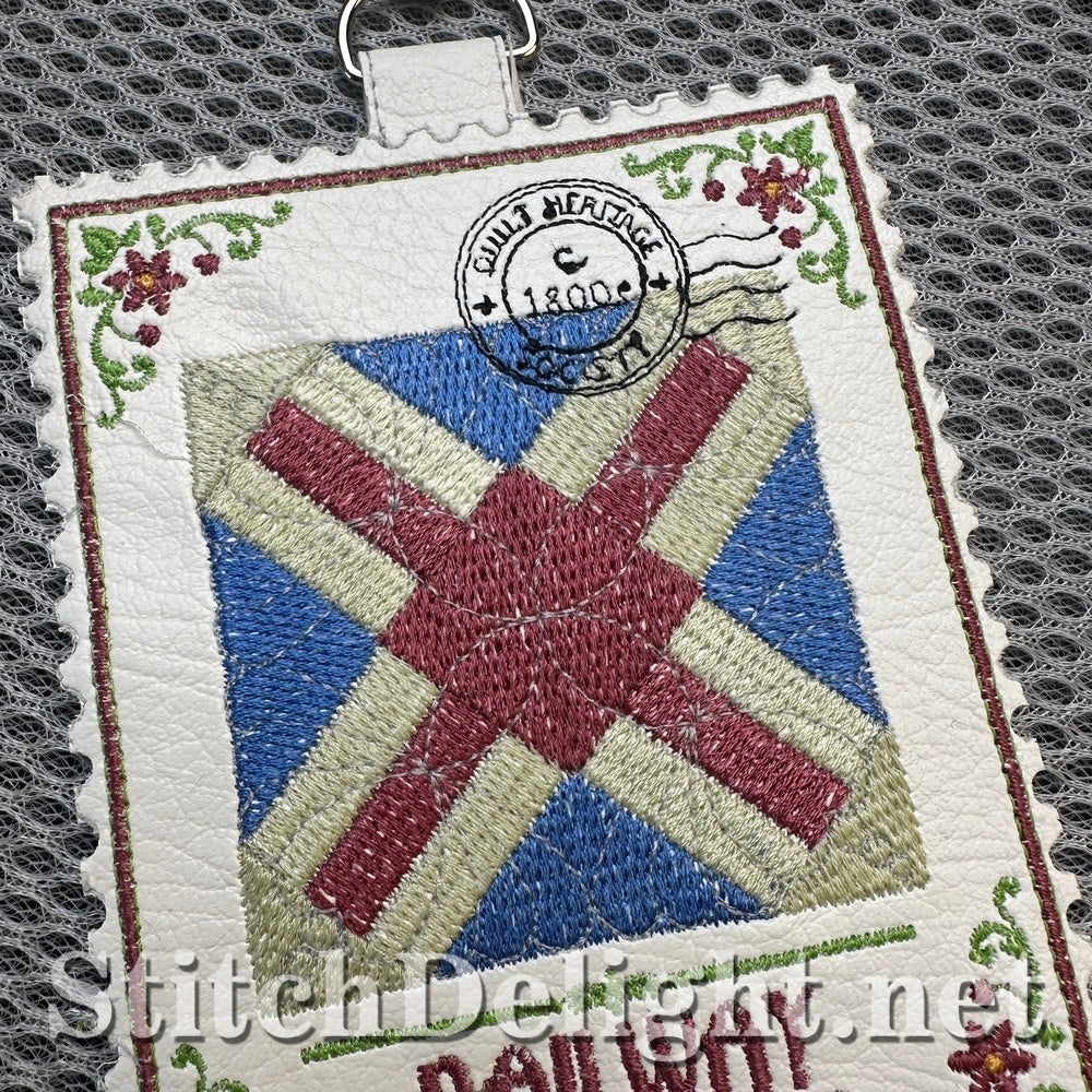 SDS4857 Railway Crossing Quilt Stamp