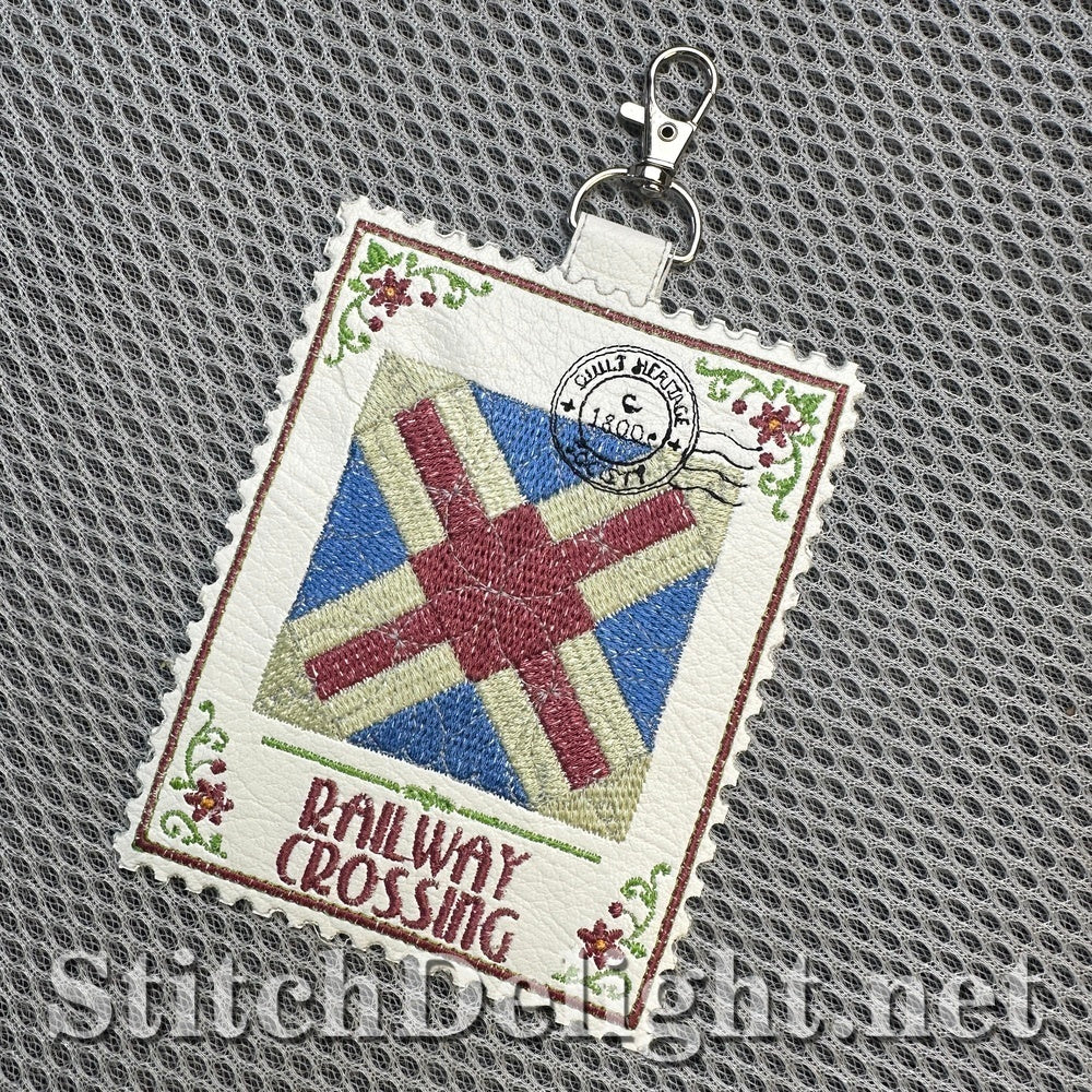 SDS4857 Railway Crossing Quilt Stamp