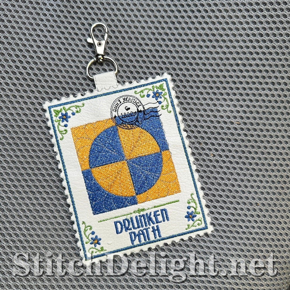SDS4858 Drunken Path Quilt Stamp