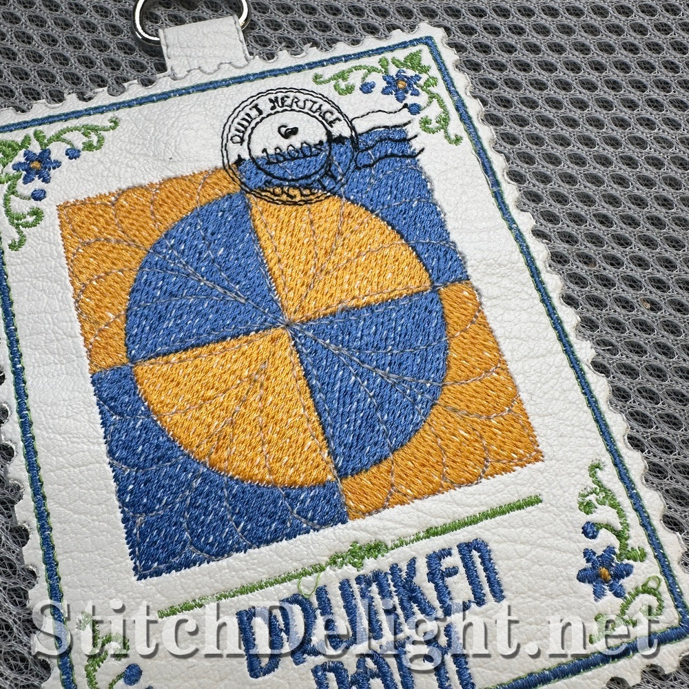SDS4858 Drunken Path Quilt Stamp