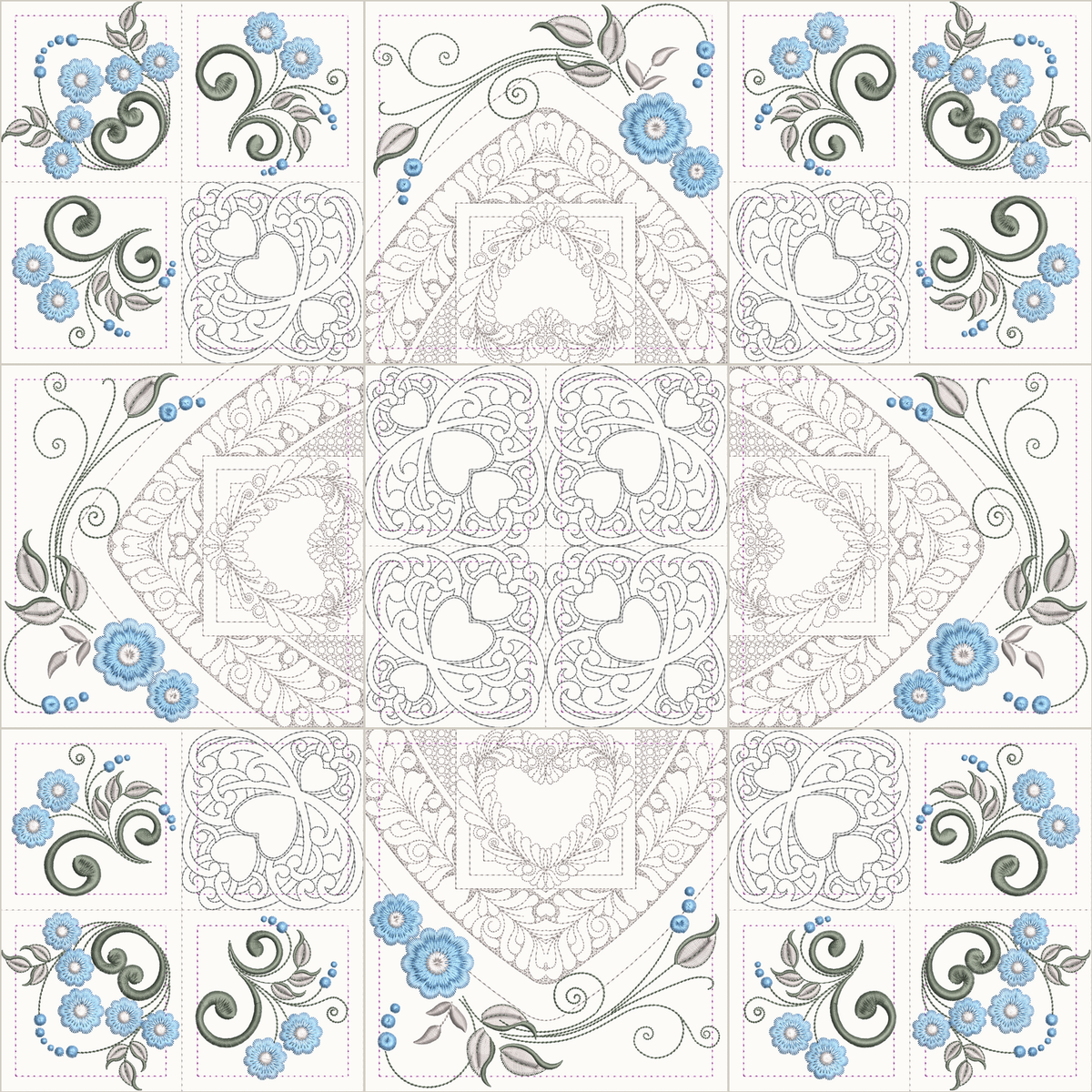 SDS4861 Blue Rapsody
