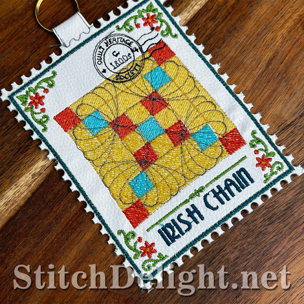 SDS4876 Irish Chain Quilt Stamp - Vol2 Stamp 12