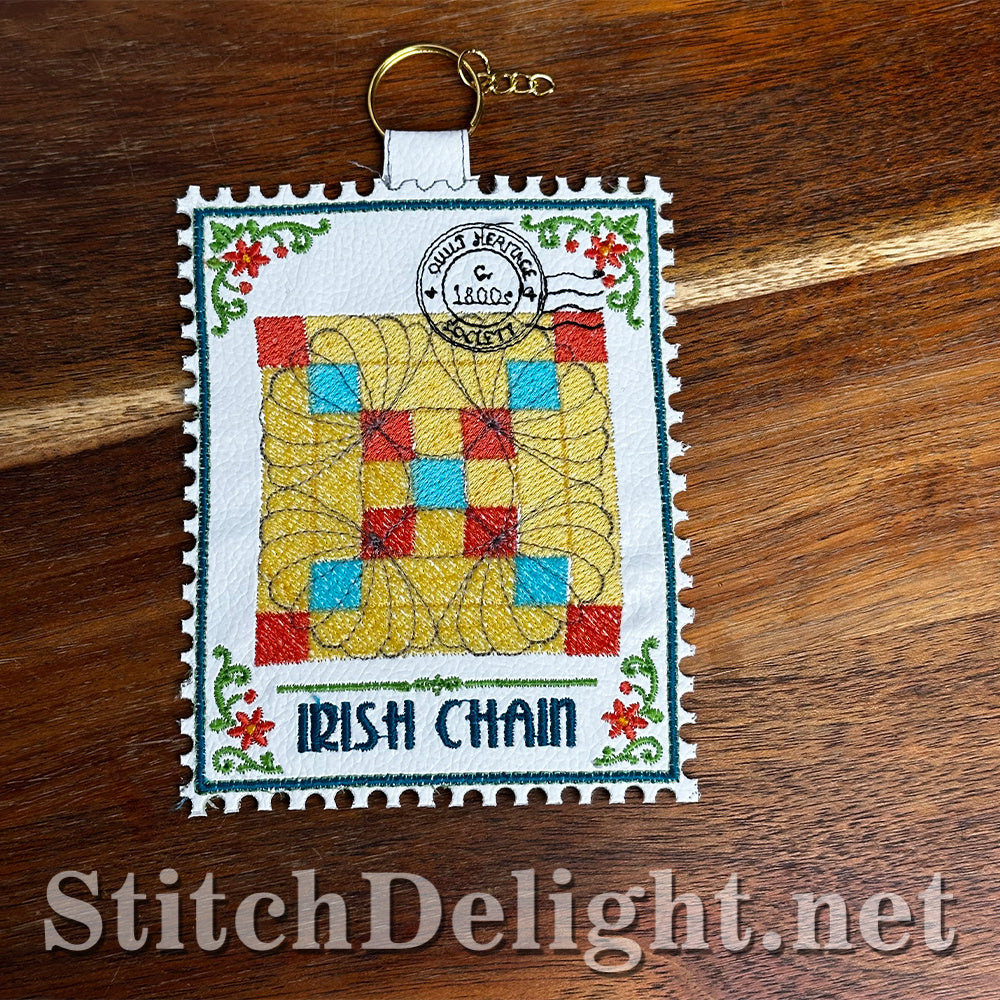 SDS4876 Irish Chain Quilt Stamp - Vol2 Stamp 12