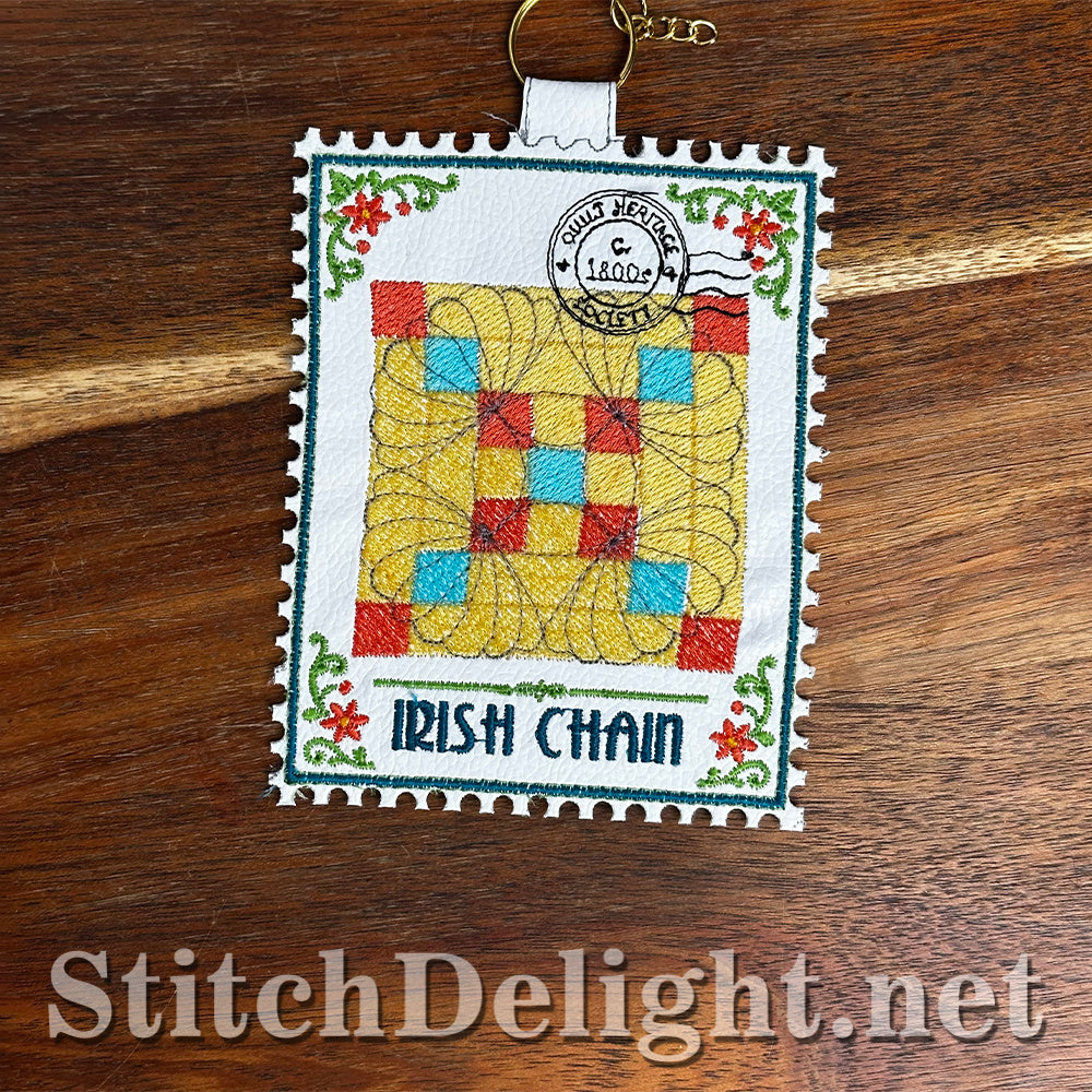 SDS4876 Irish Chain Quilt Stamp - Vol2 Stamp 12