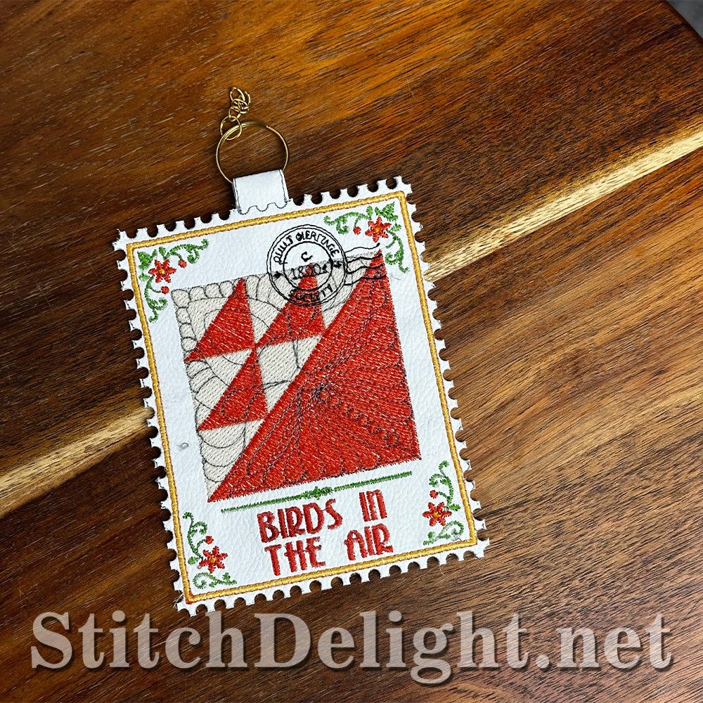 SDS4879 Birds in the Air Quilt Stamp - Vol 3 Stamp 3