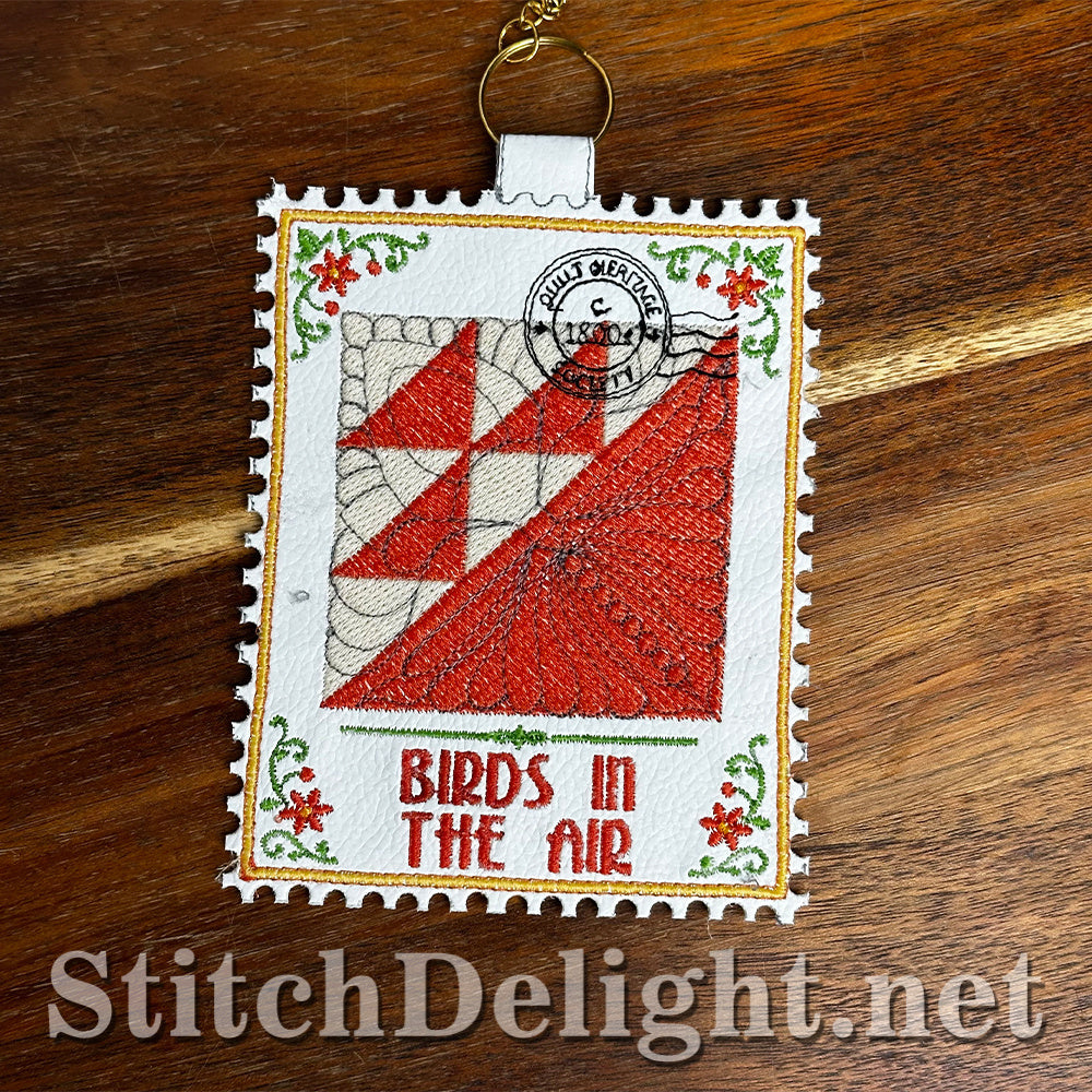 SDS4879 Birds in the Air Quilt Stamp - Vol 3 Stamp 3