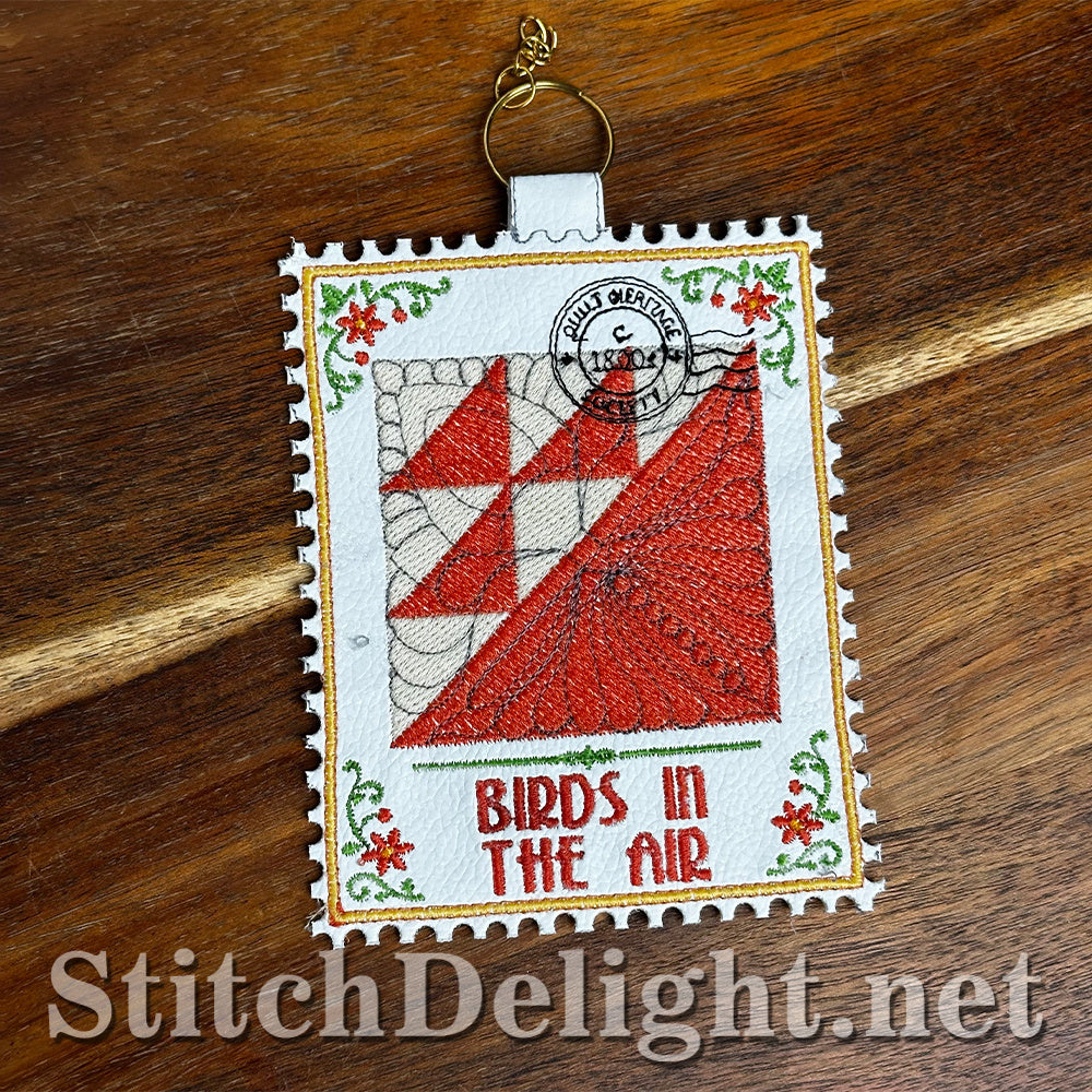 SDS4879 Birds in the Air Quilt Stamp - Vol 3 Stamp 3