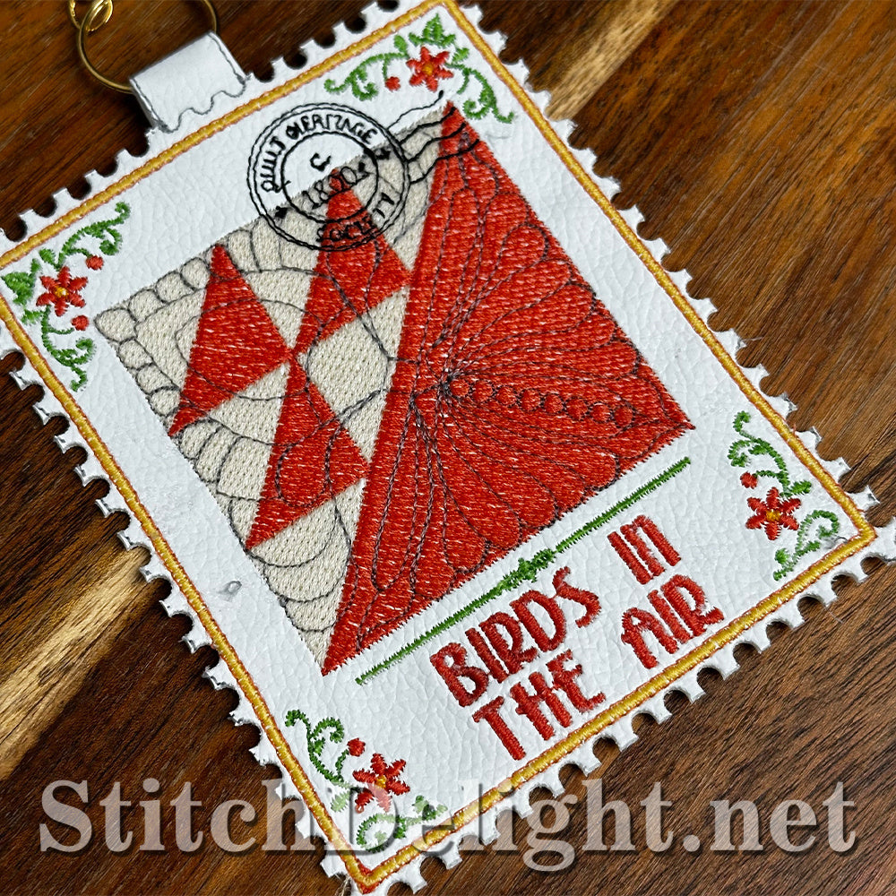 SDS4879 Birds in the Air Quilt Stamp - Vol 3 Stamp 3