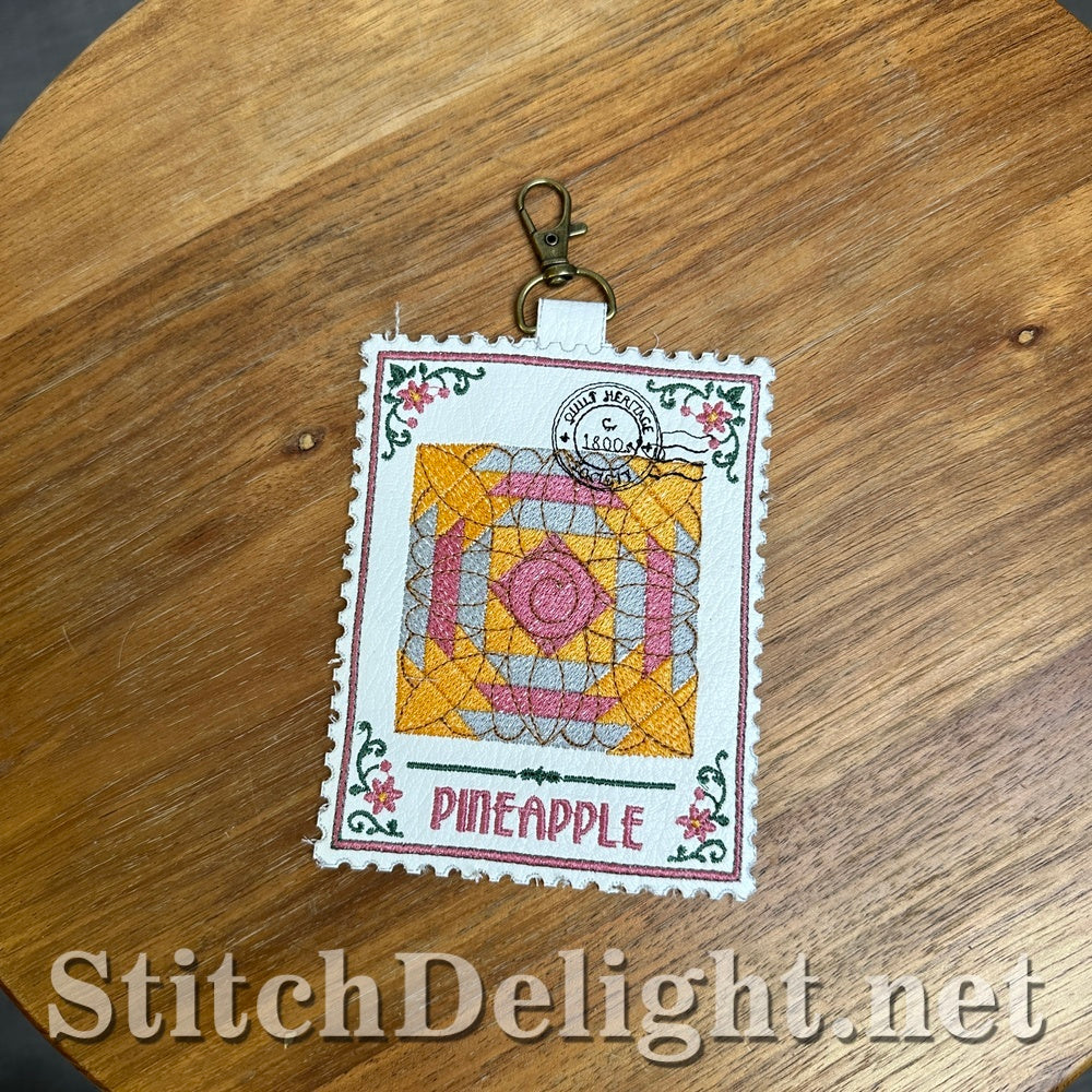 SDS4901 Pineapple Quilt Stamp - Vol 2 Stamp 4
