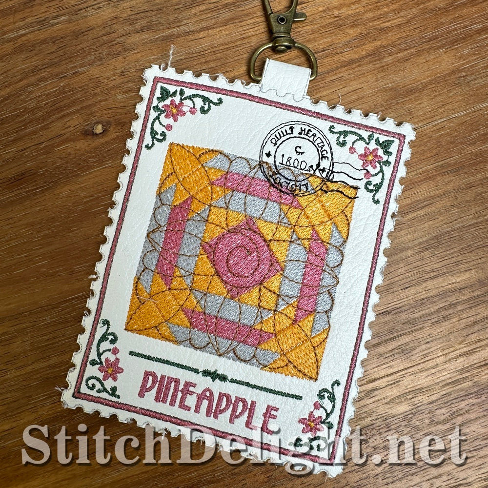 SDS4901 Pineapple Quilt Stamp - Vol 2 Stamp 4