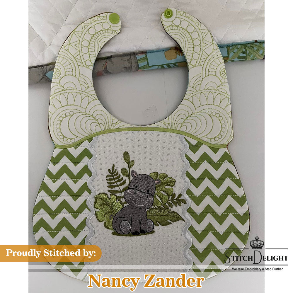 SDS5484 Our Little Safari Baby Bibs