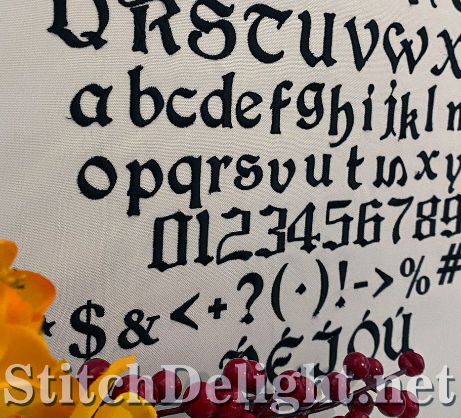 SDS3126 Traditional Irish Font