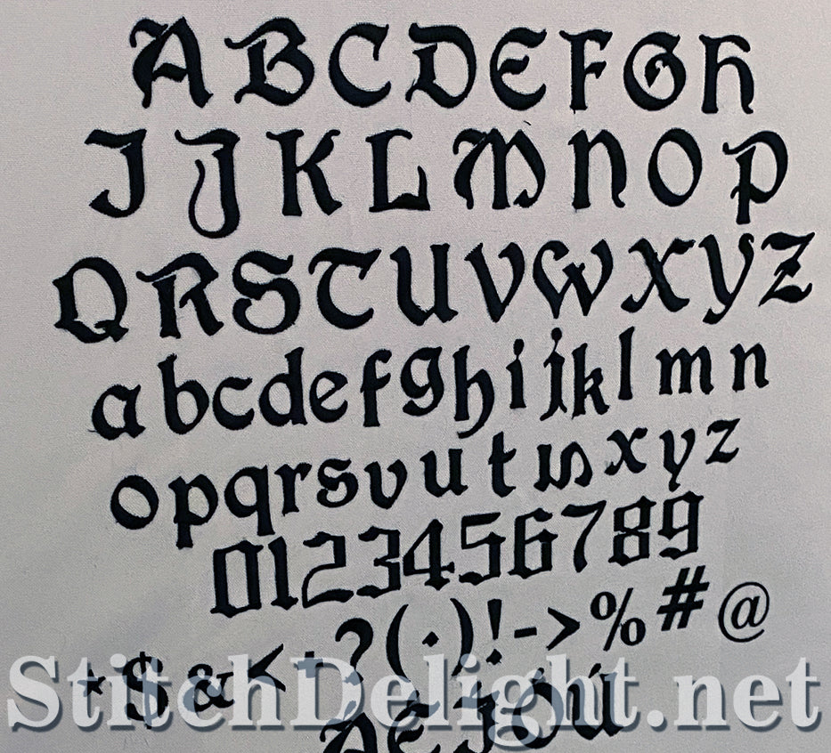 SDS3126 Traditional Irish Font