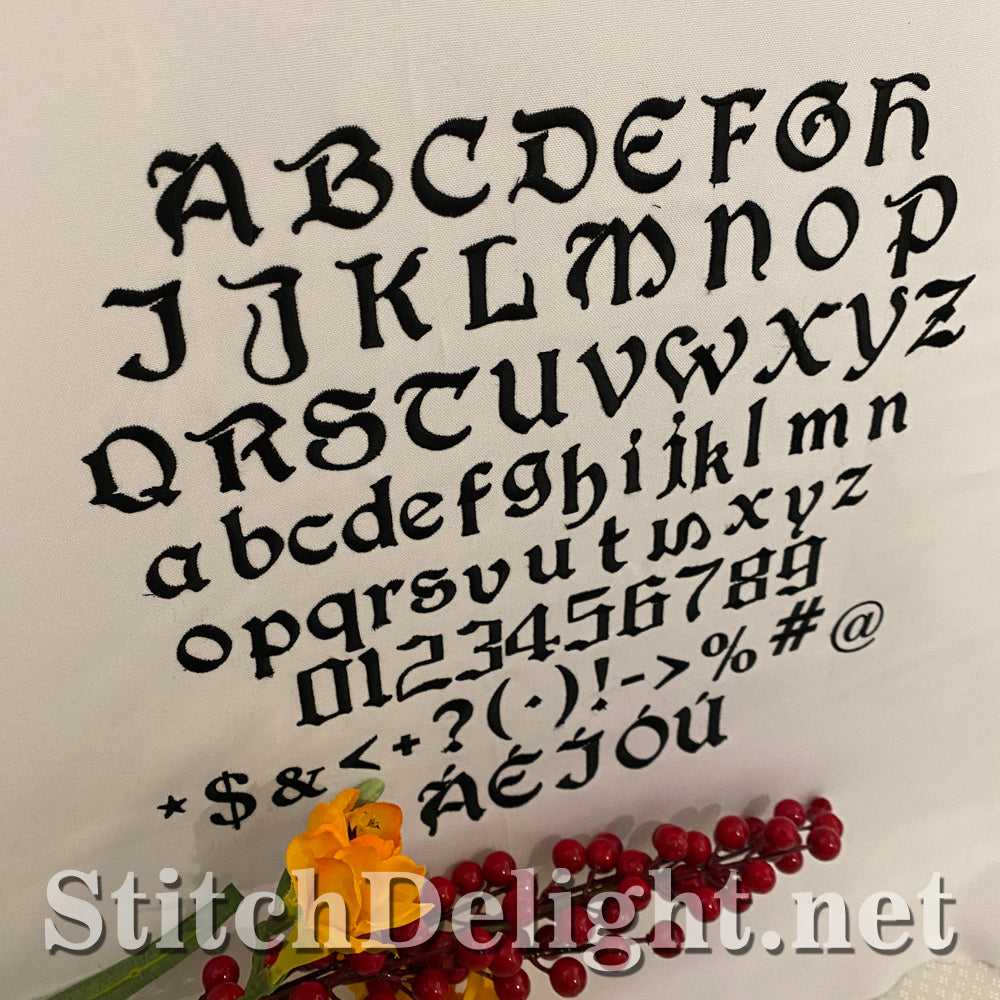SDS3126 Traditional Irish Font
