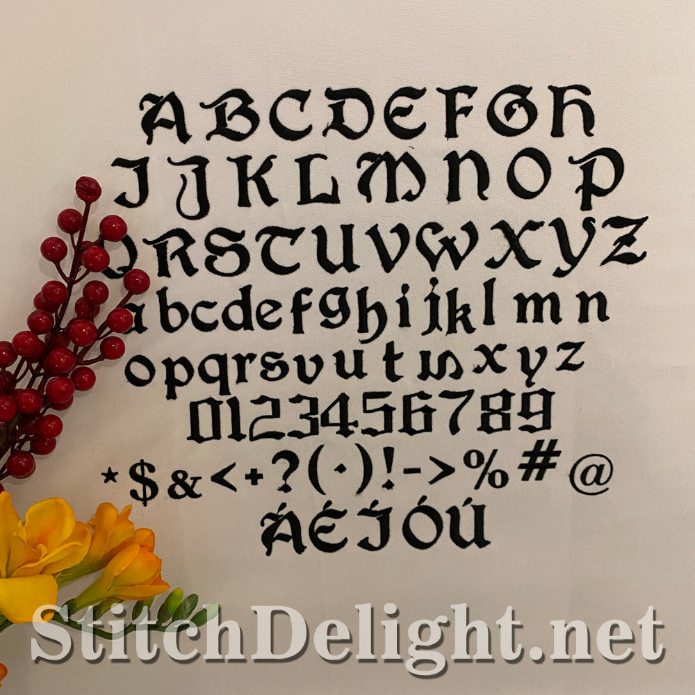 SDS3126 Traditional Irish Font