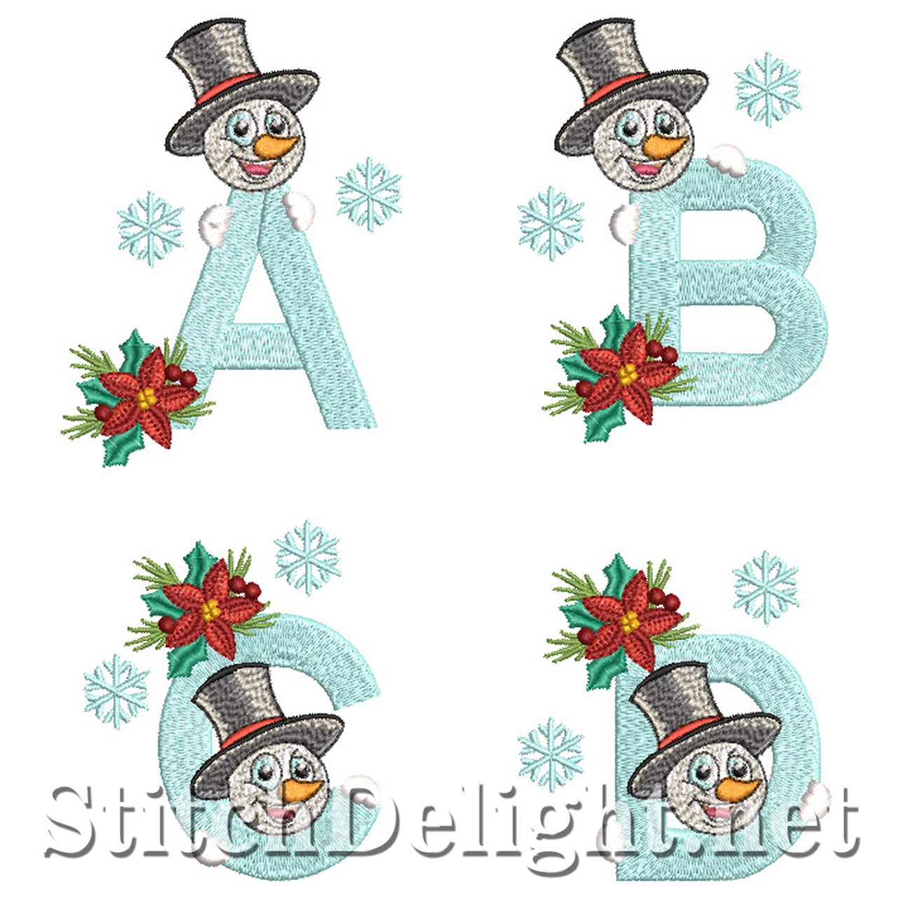 SDS1790 Frosty Font Complete + Matching Font