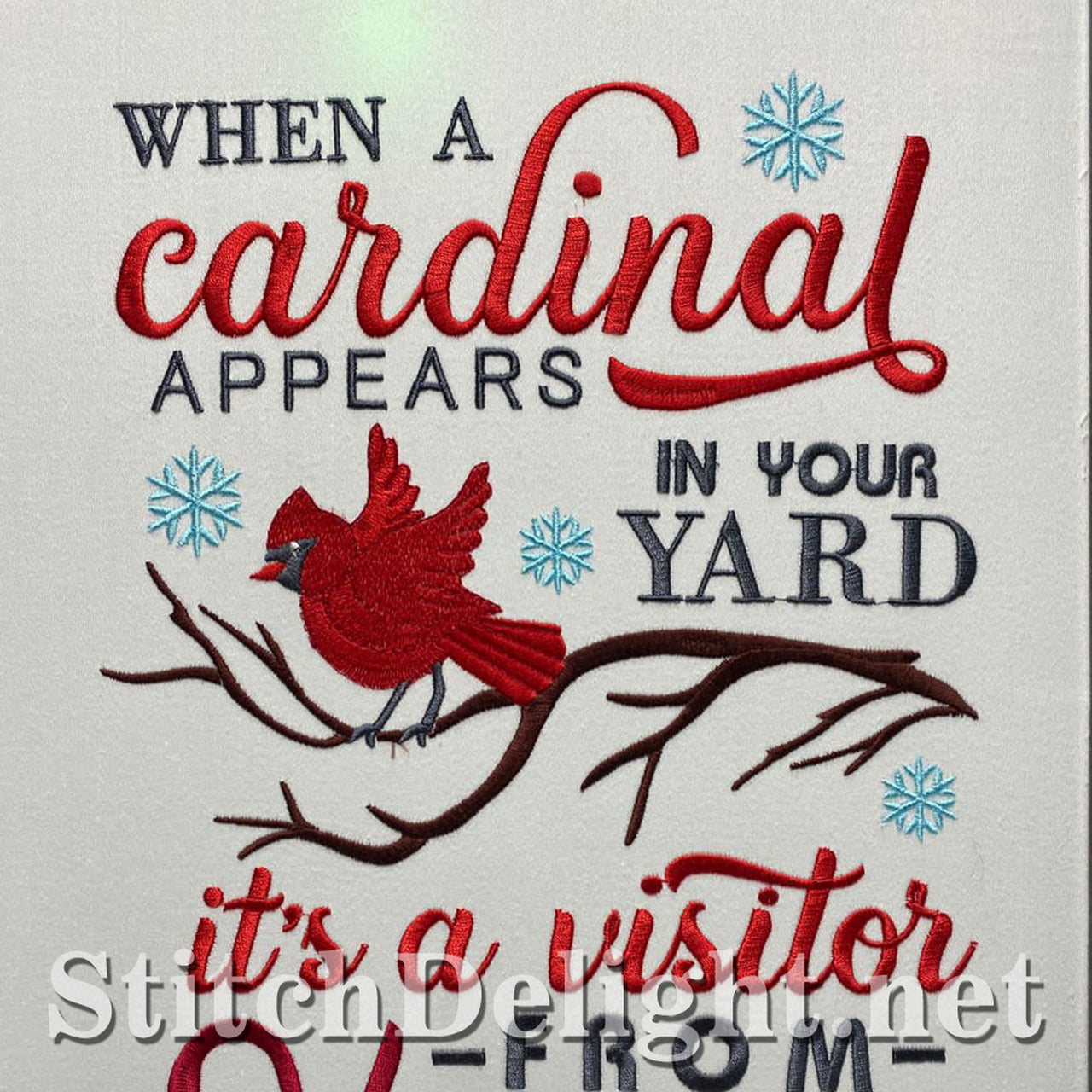 SDS1793 Cardinal Visitor Quote