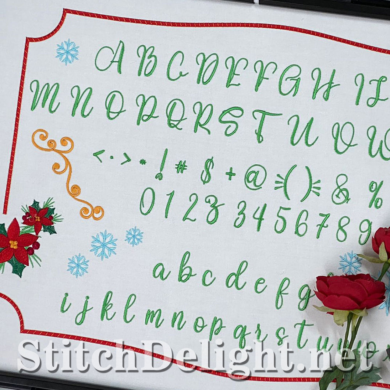 SDS1794 Frosty Matching Font