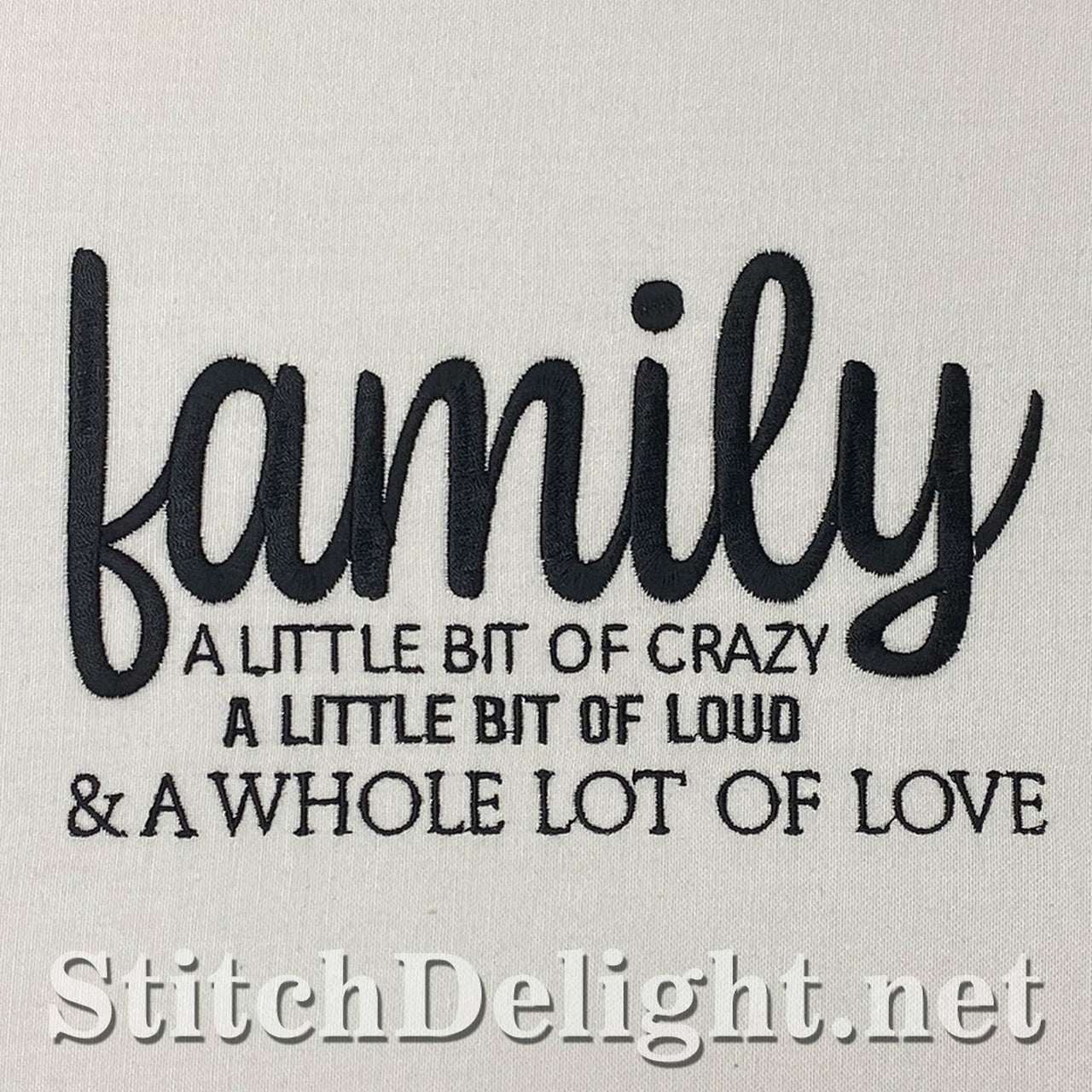 Citation d'amour de la famille SDS1796
