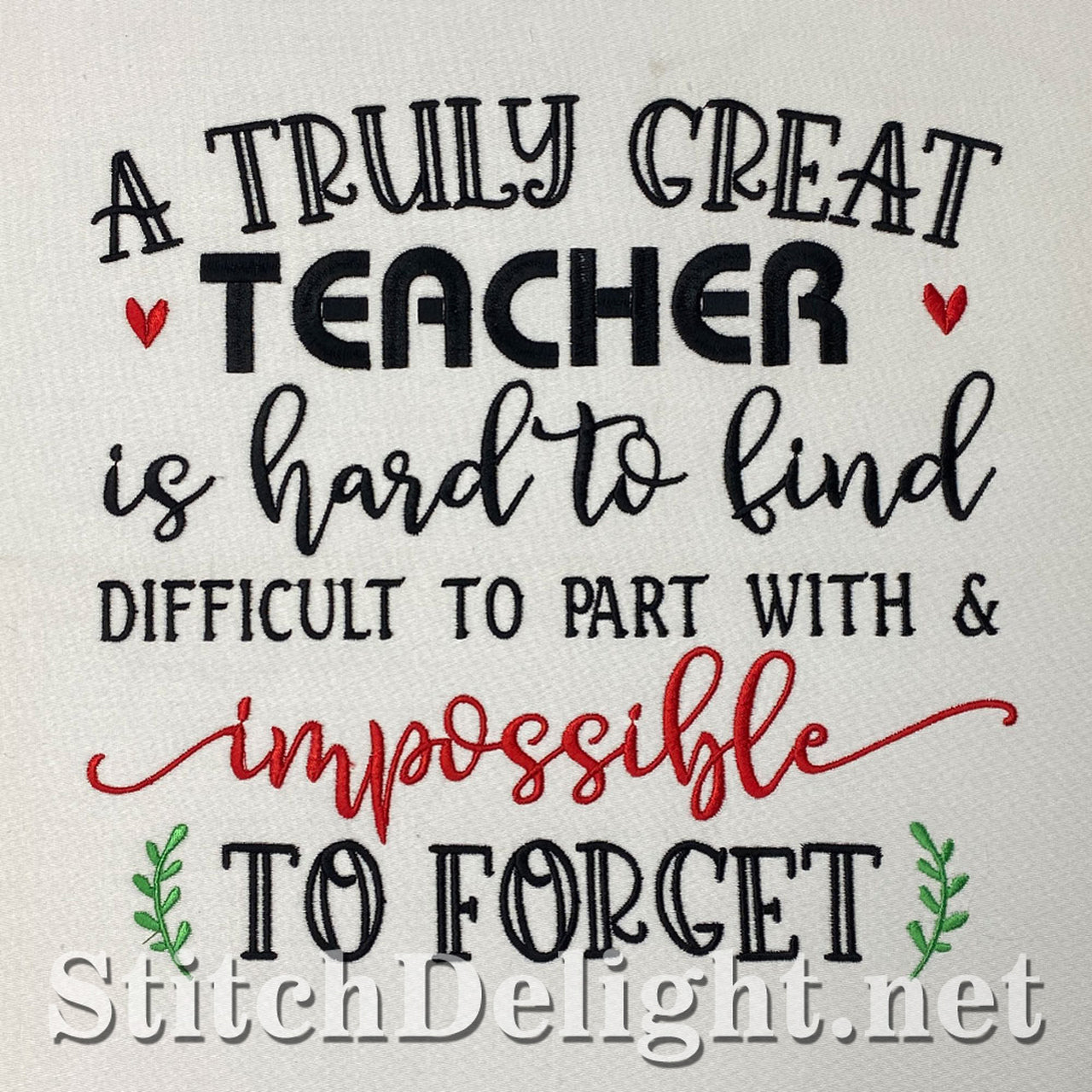 SDS1798 Great Teacher Quote