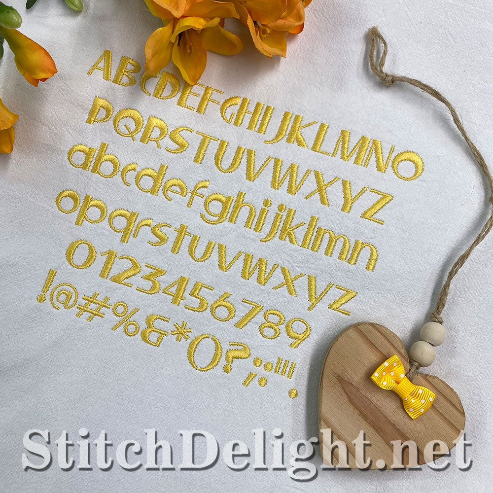 SDS4165 Bubble Font