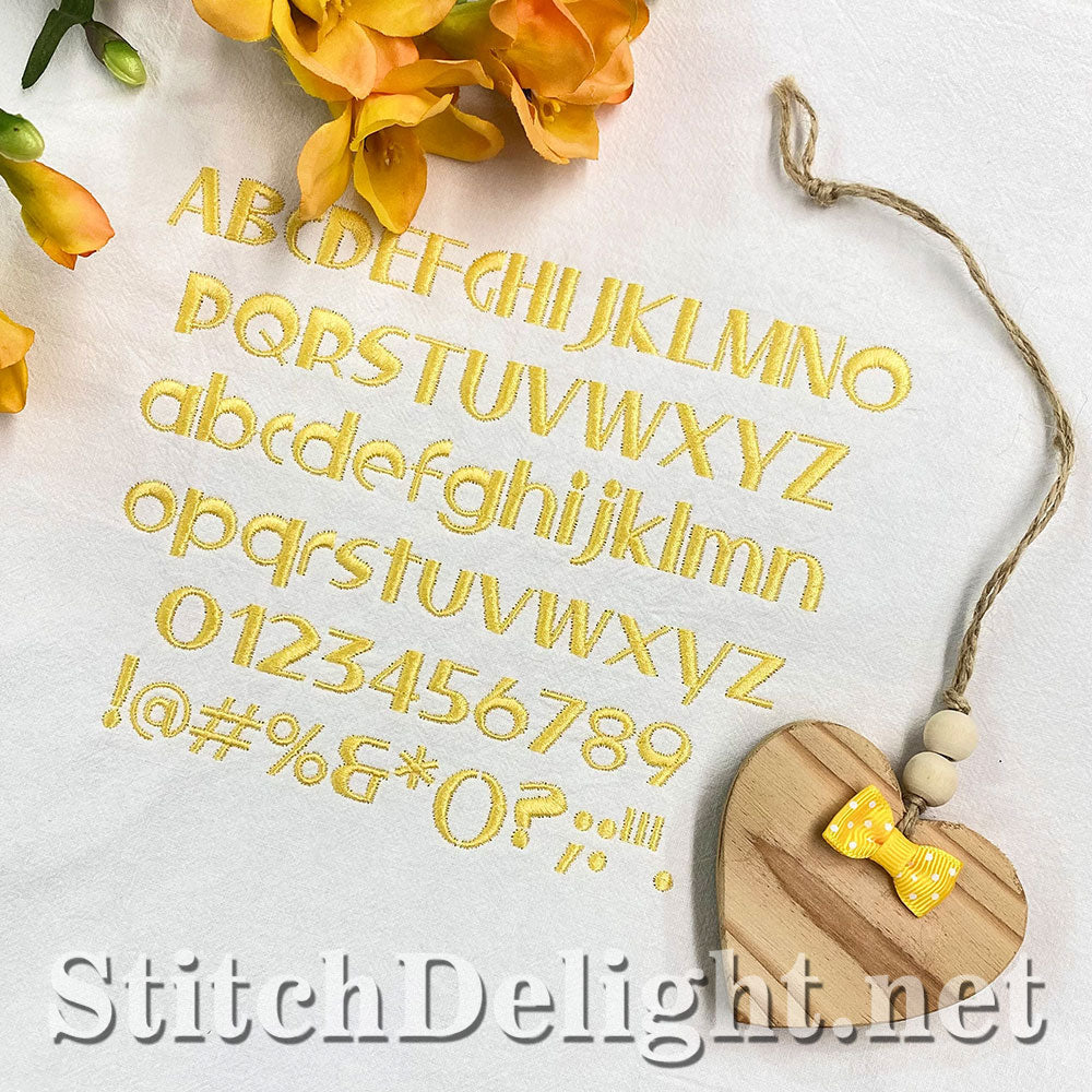 SDS4165 Bubble Font