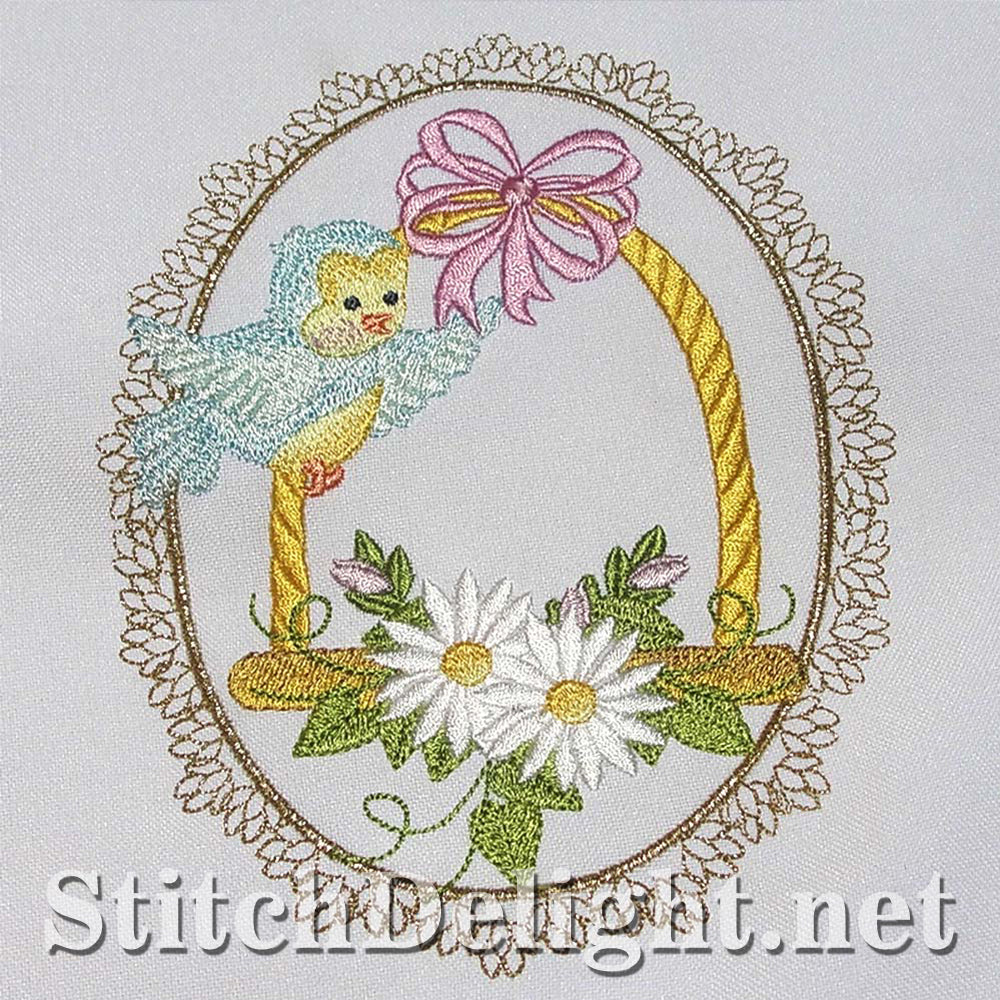 Elegant little bird single design that would be gorgeous on a quilt done in the 6x8 hoop