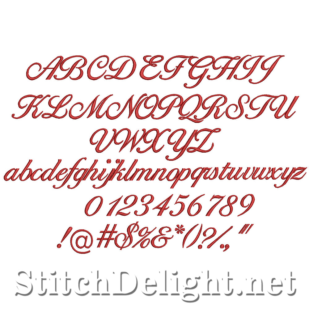 Scrolly Script Font SDS5406 Scrolly Monogram Font