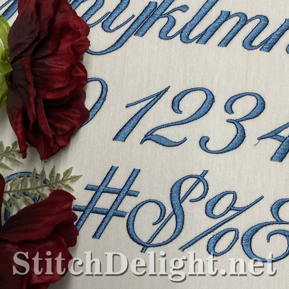 Scrolly Script Font SDS5406 Scrolly Monogram Font