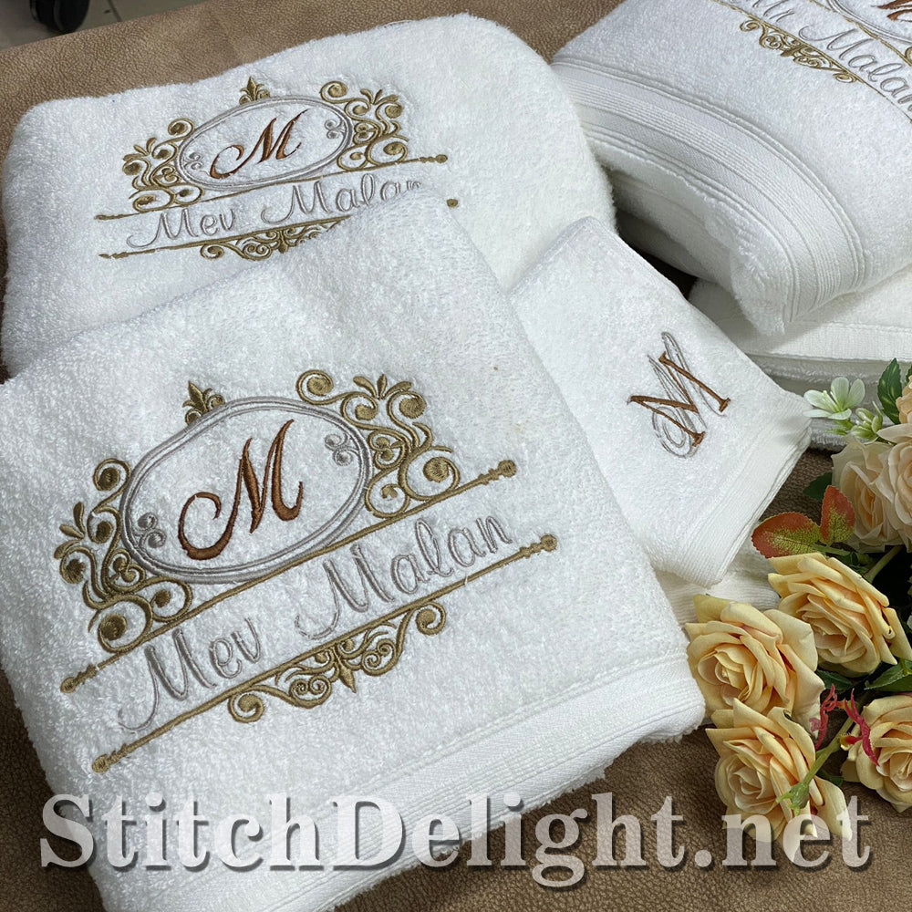 SDS5407 Wedding Monogram Font