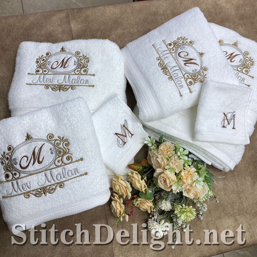 SDS5407 Wedding Monogram Font
