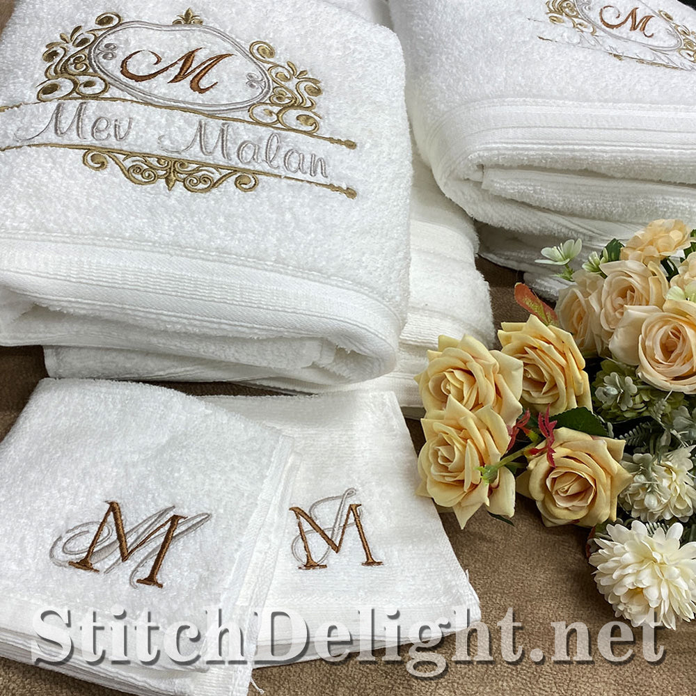 SDS5407 Wedding Monogram Font