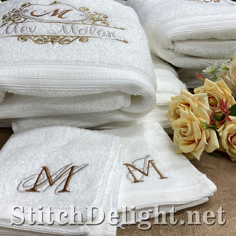 SDS5407 Wedding Monogram Font