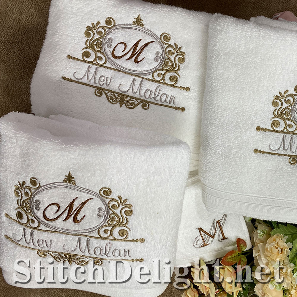 SDS5407 Wedding Monogram Font