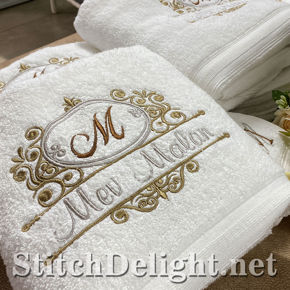 SDS5407 Wedding Monogram Font