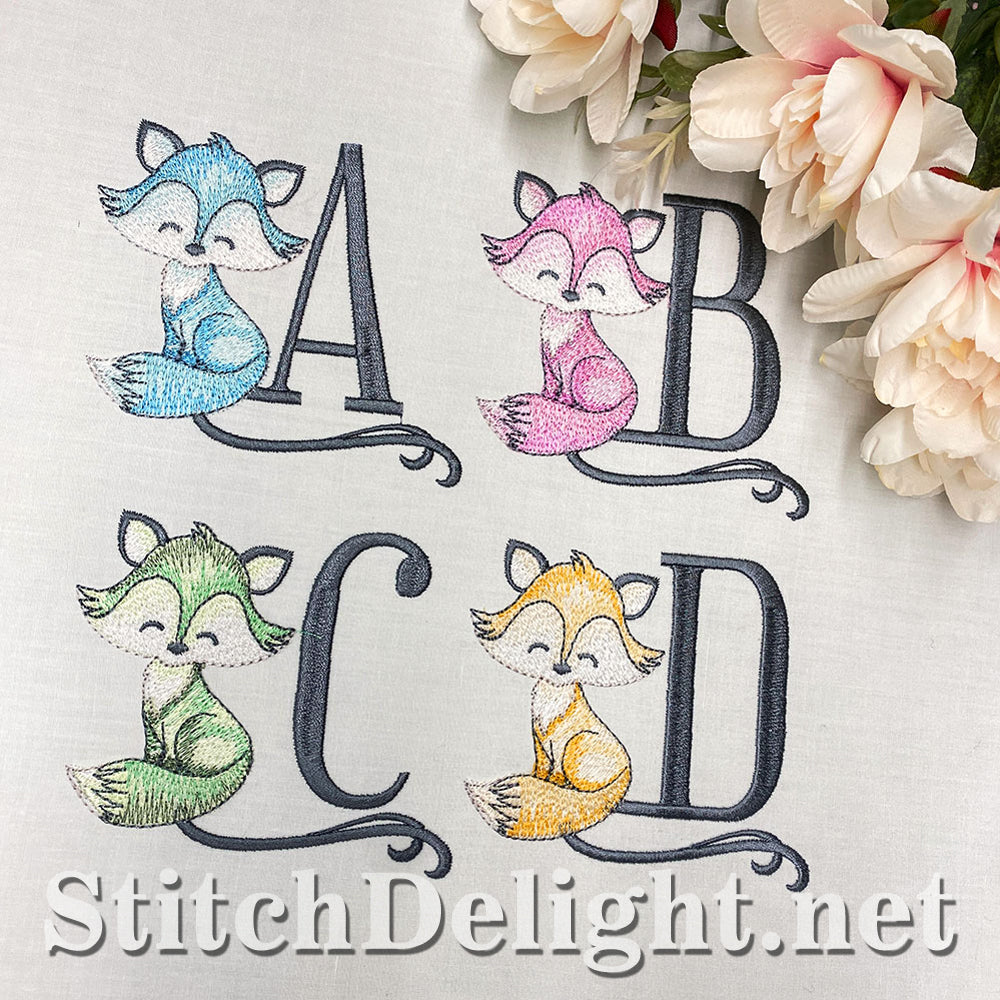SDS5415/4 Foxy Font and Matching Font Combo