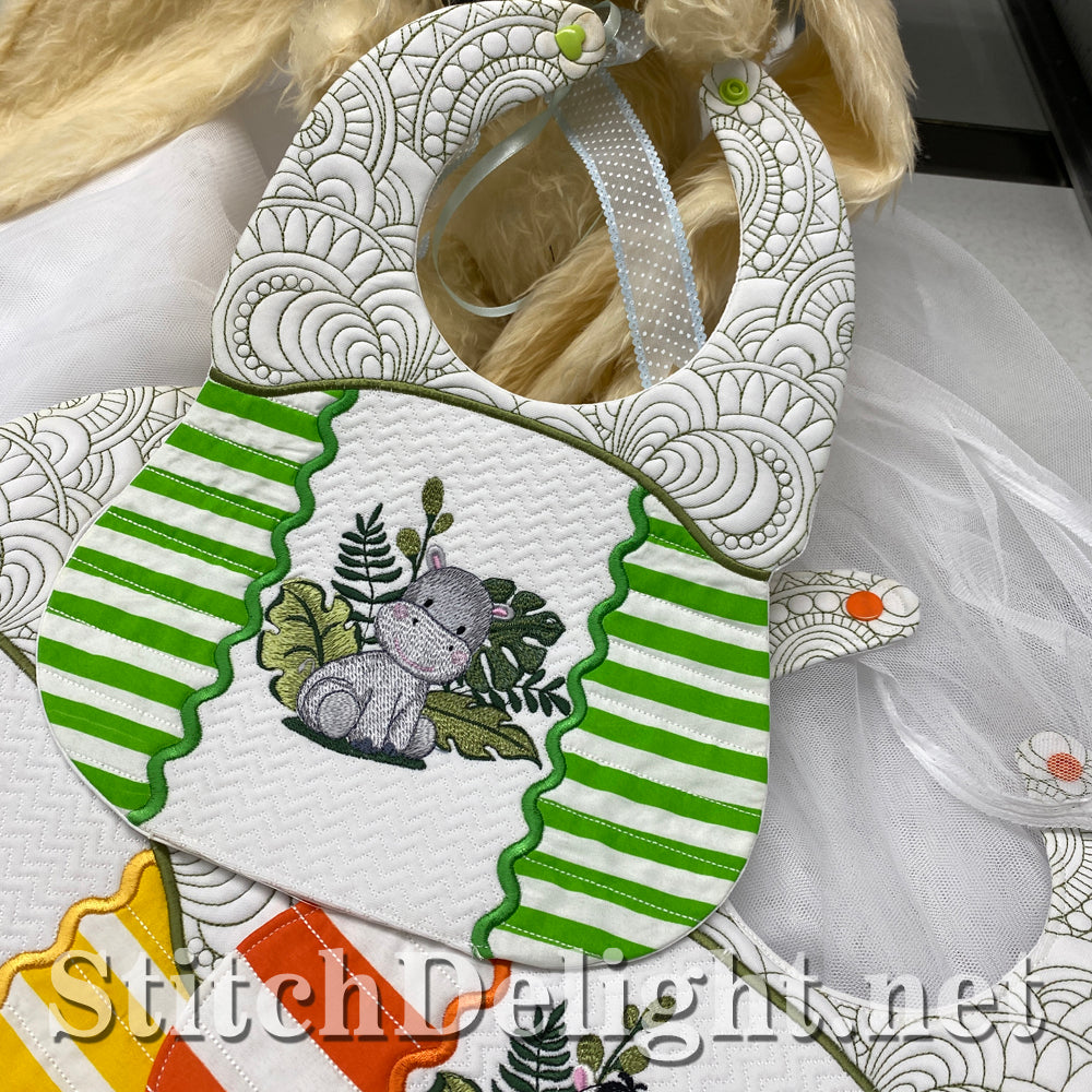 SDS5484 Our Little Safari Baby Bibs