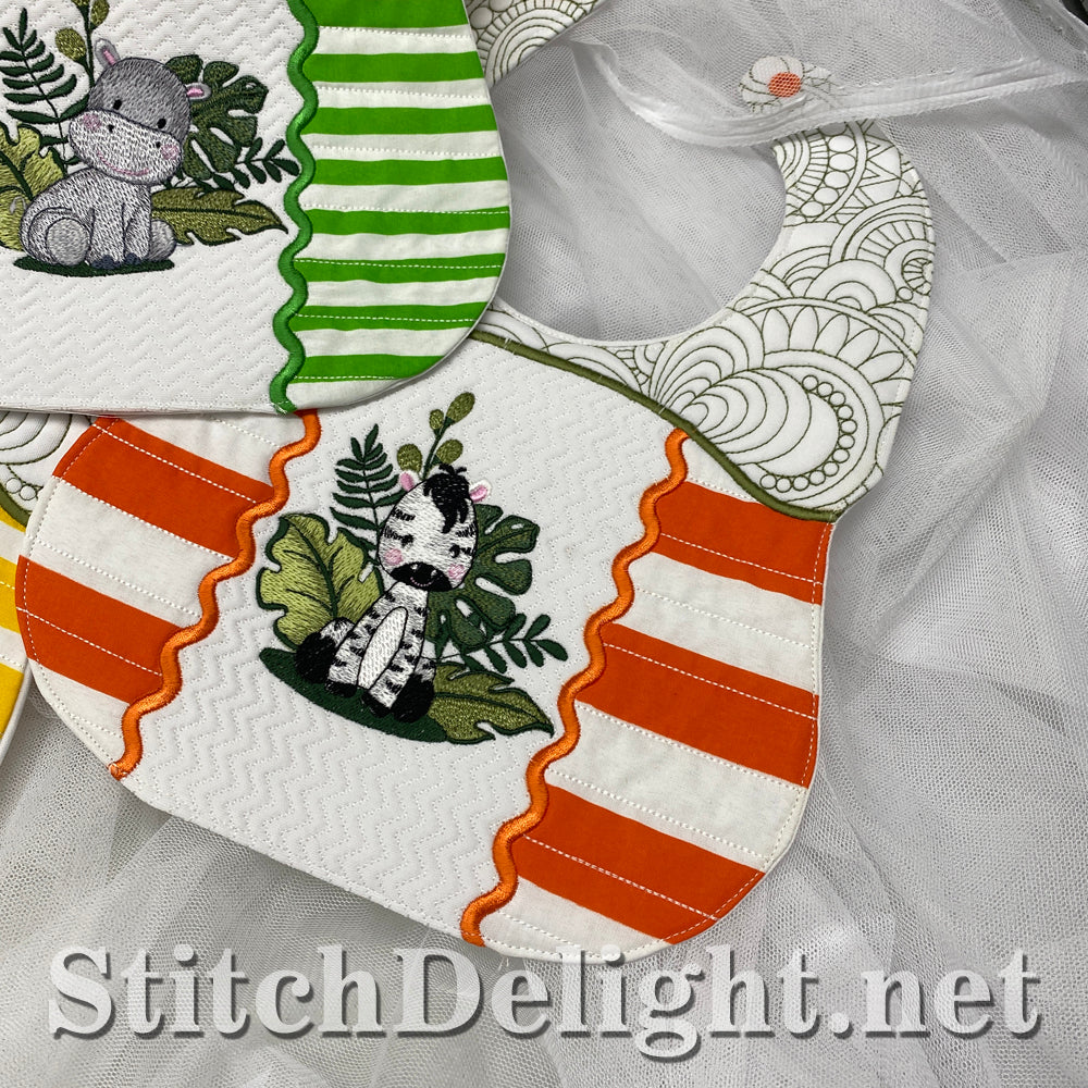 SDS5484 Our Little Safari Baby Bibs