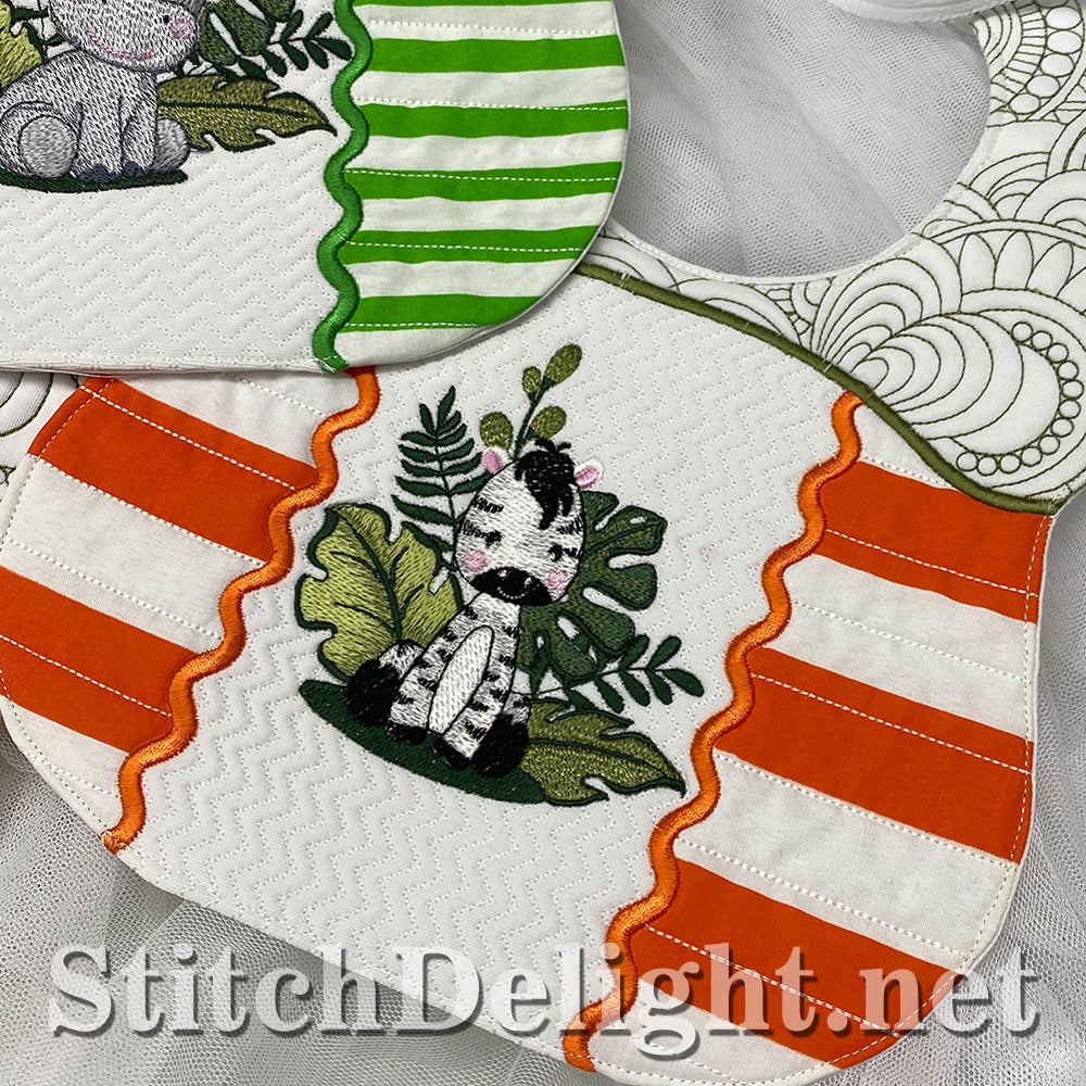 SDS5484 Our Little Safari Baby Bibs