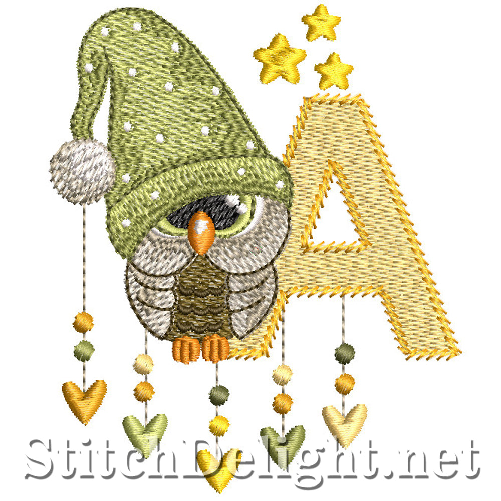 SDS5501 Enchanting Owl Collectors Font