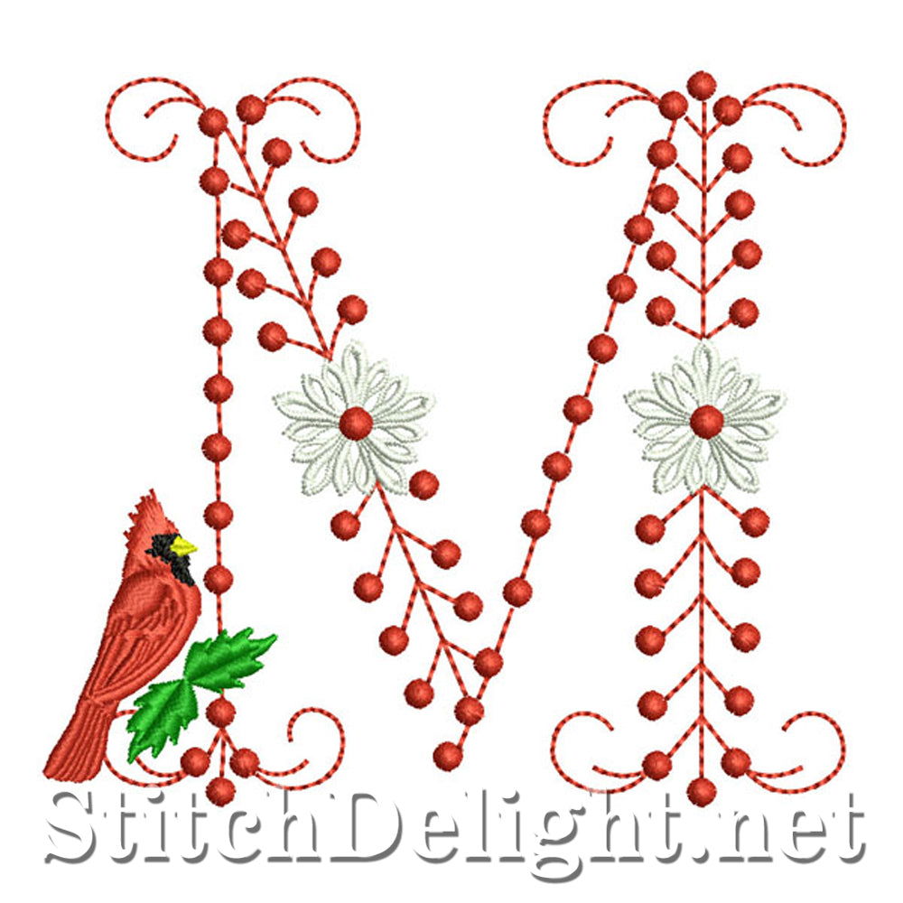 SDS1124 Christmas Font M