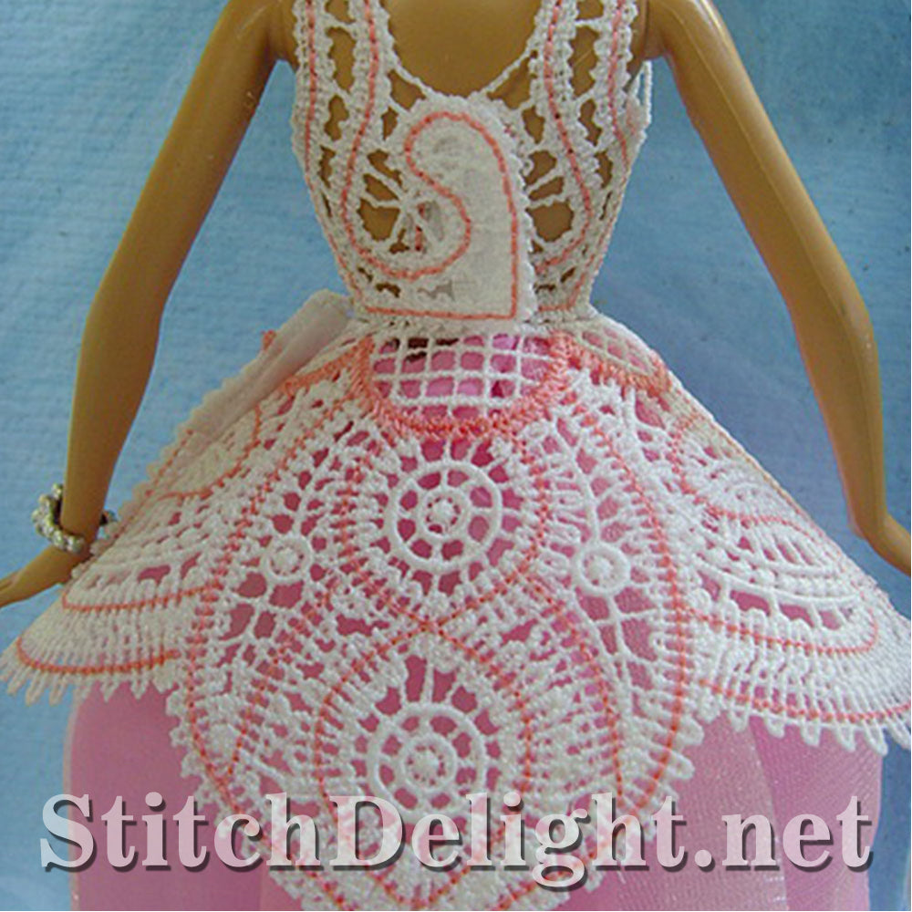 barbie lace dress Malibu Sunset Lace A-Line Mini Dress Barbie Pink