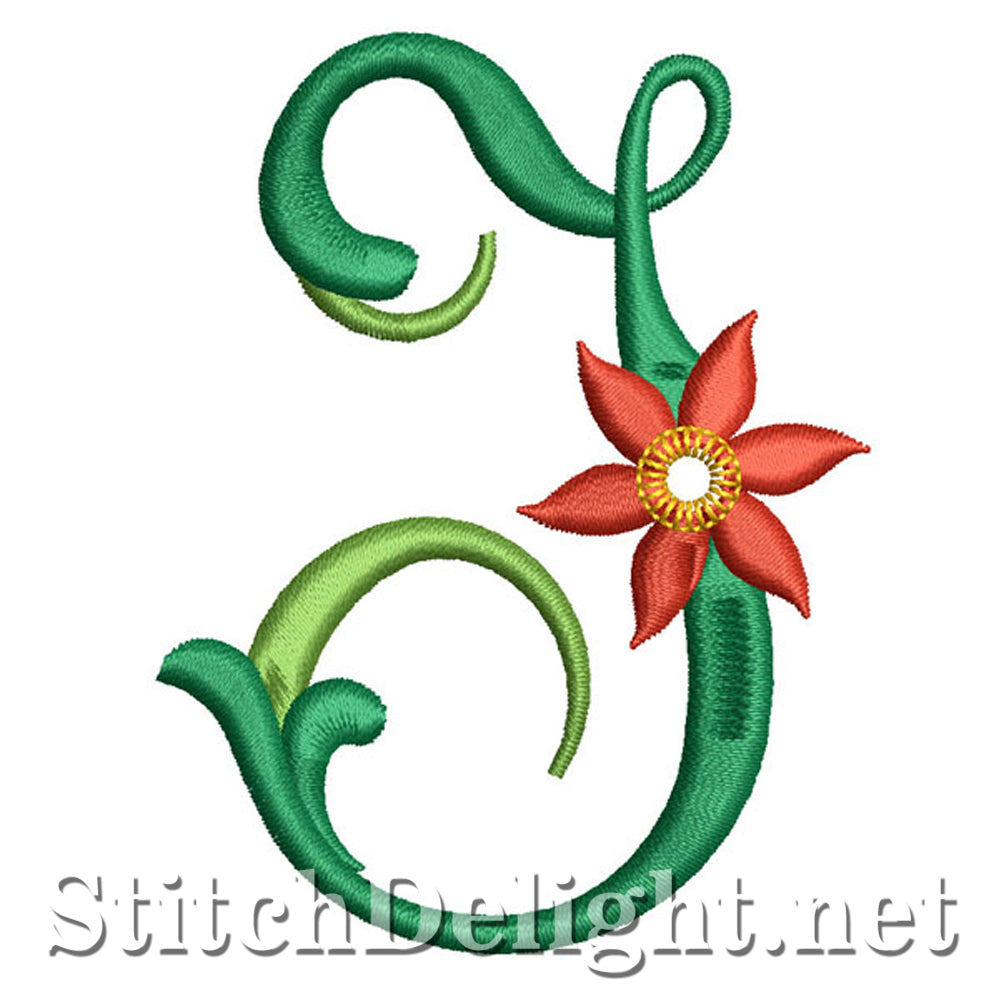SDS1119 Poinsettia-lettertype I