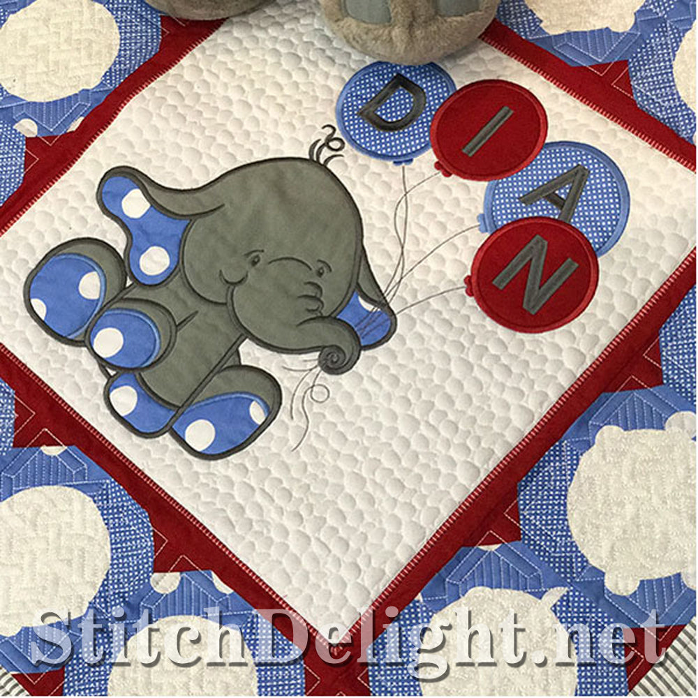 SDS1197 Applique Ellie Quilt Set