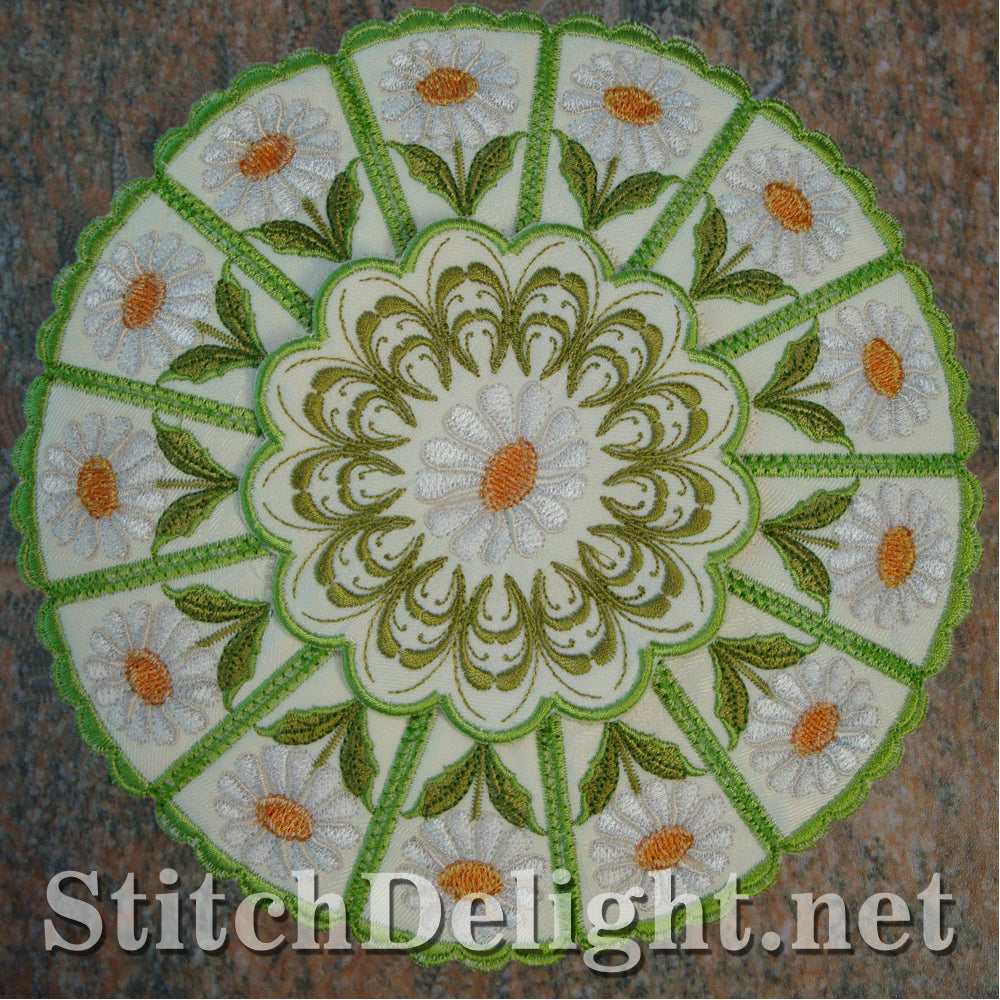 SD1121 Daisy Round Table Cloth