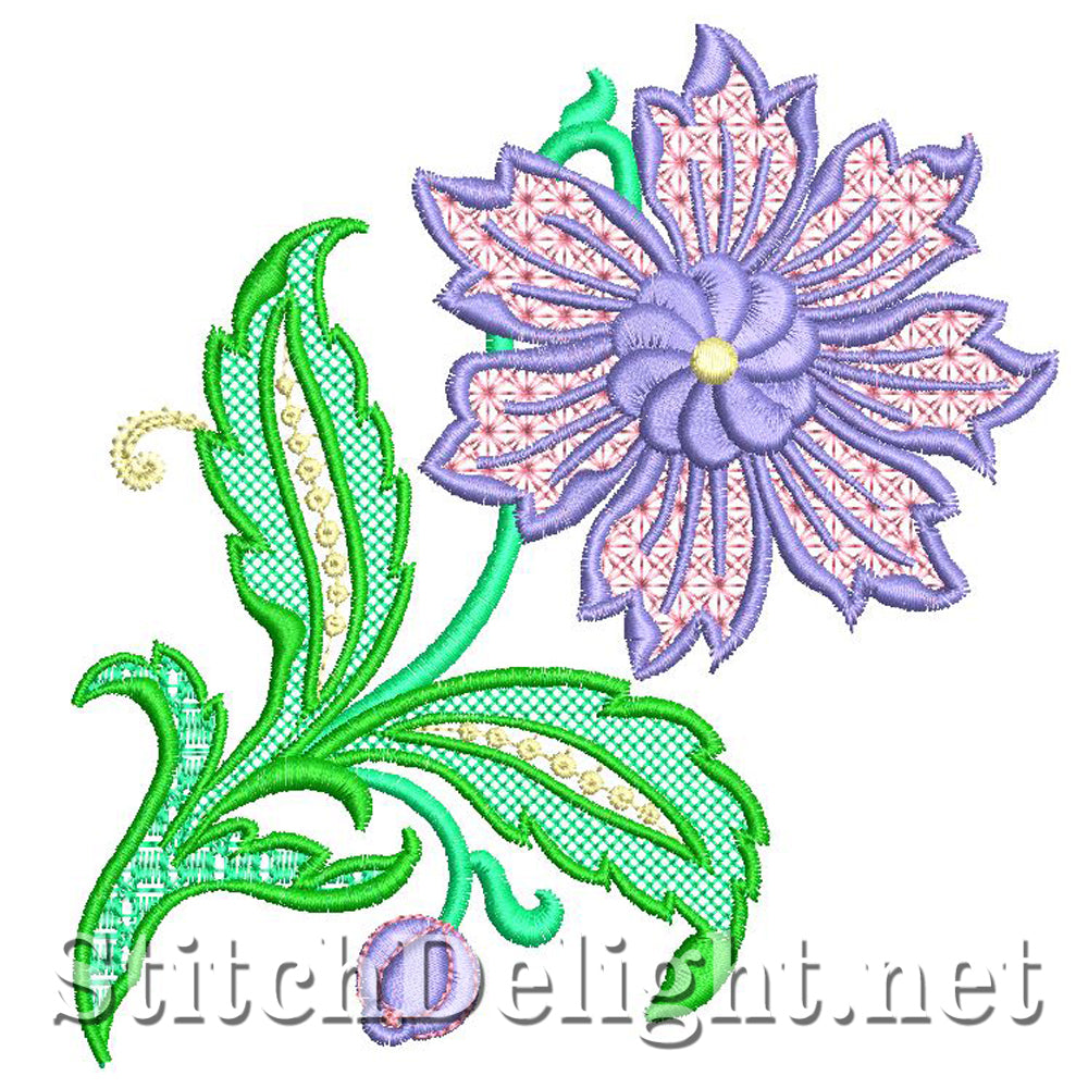 SD0988 Elegant Flower 5