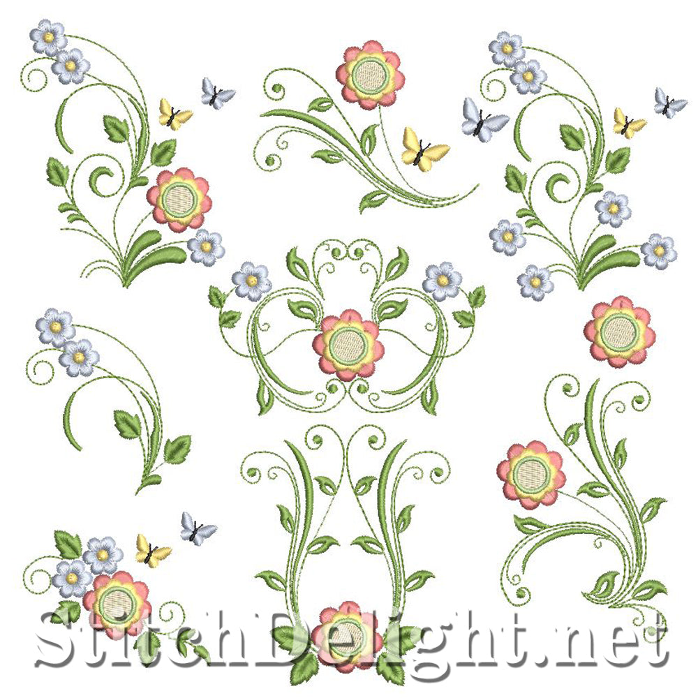 SDS0934 Dainty Flowers 43
