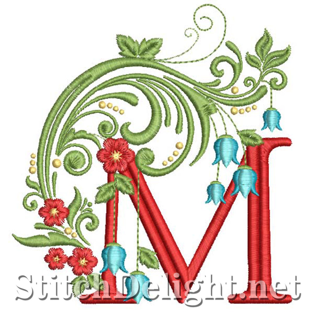 SDS1254 Blue Bell Font M